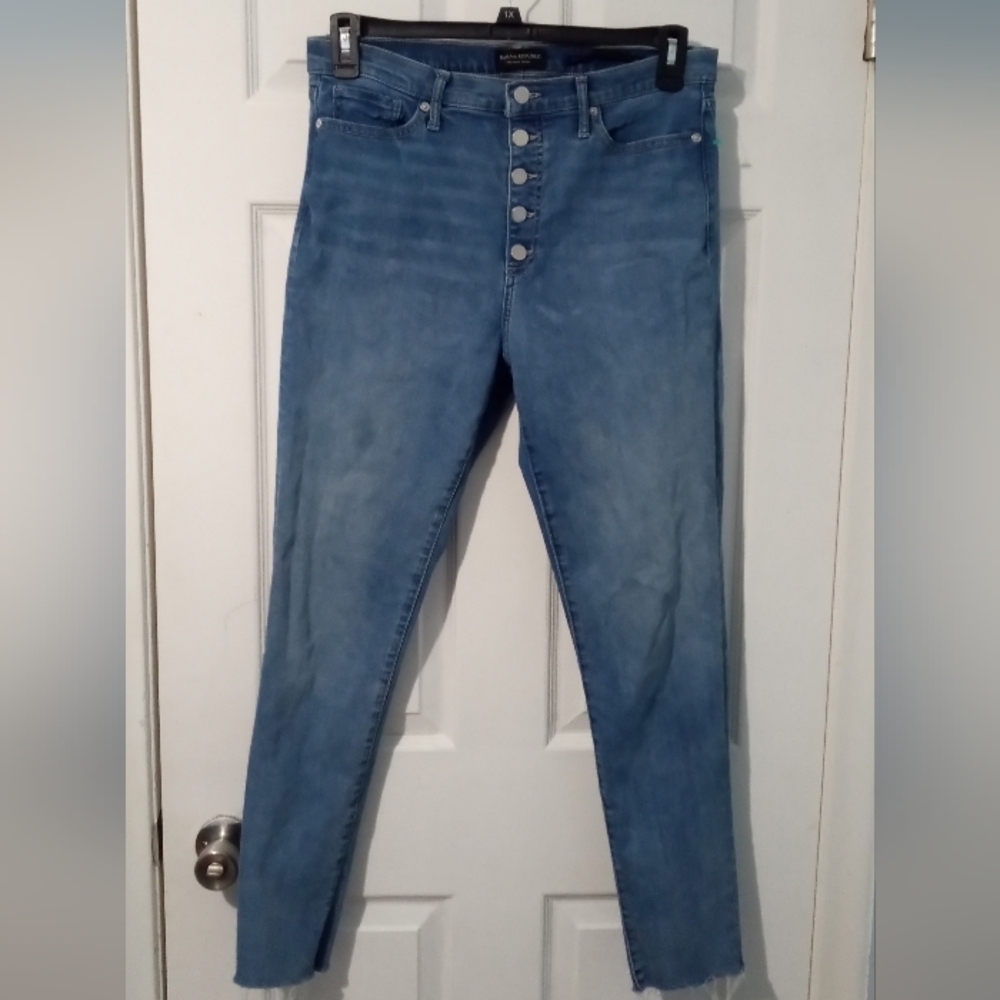 Banana Republic Blue Skinny Jeans